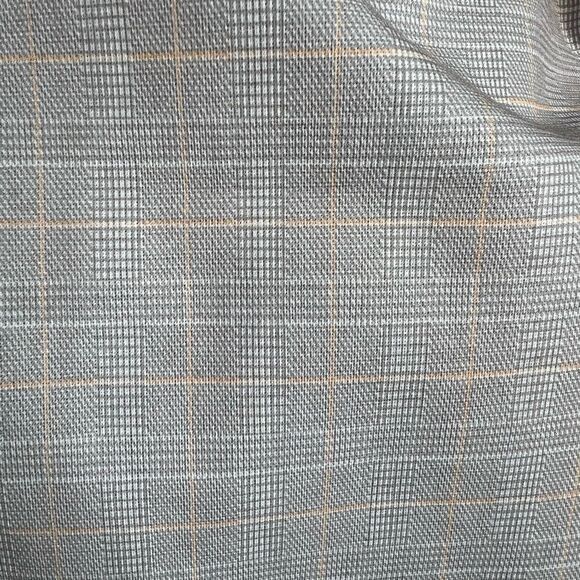 Nanette Lepore pull on grey white checkered ankle pants academia professional - Picture 11 of 16